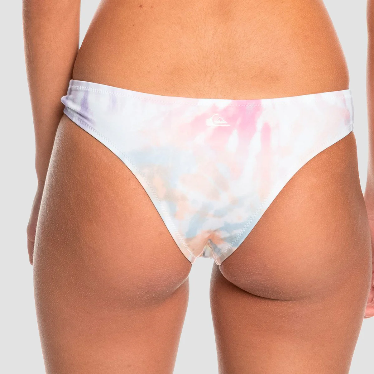 Quiksilver Classic Hipster Bikini Bottoms Tie Dye White - Womens - Image 2