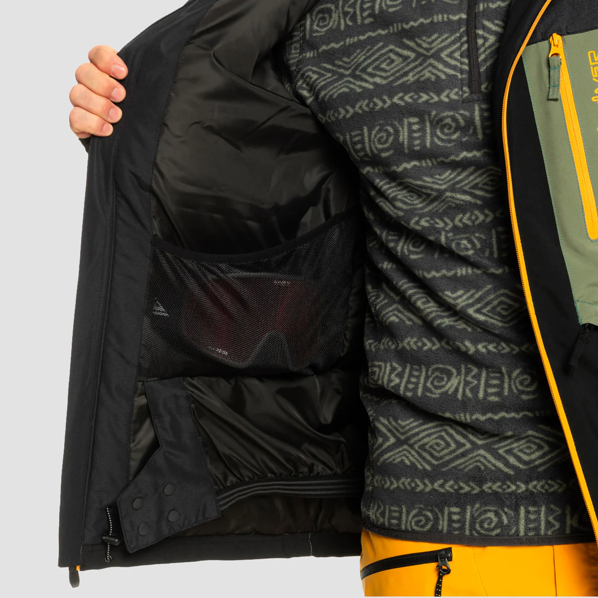 Quiksilver Dawson 10K Snow Jacket True Black - Image 3