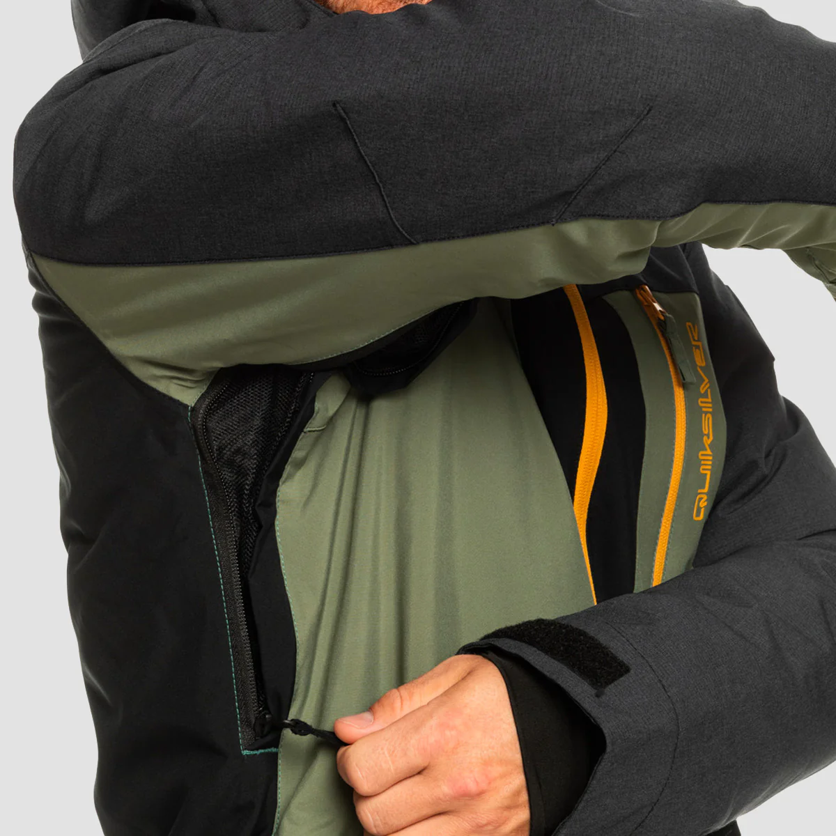 Quiksilver Dawson 10K Snow Jacket True Black - Image 4