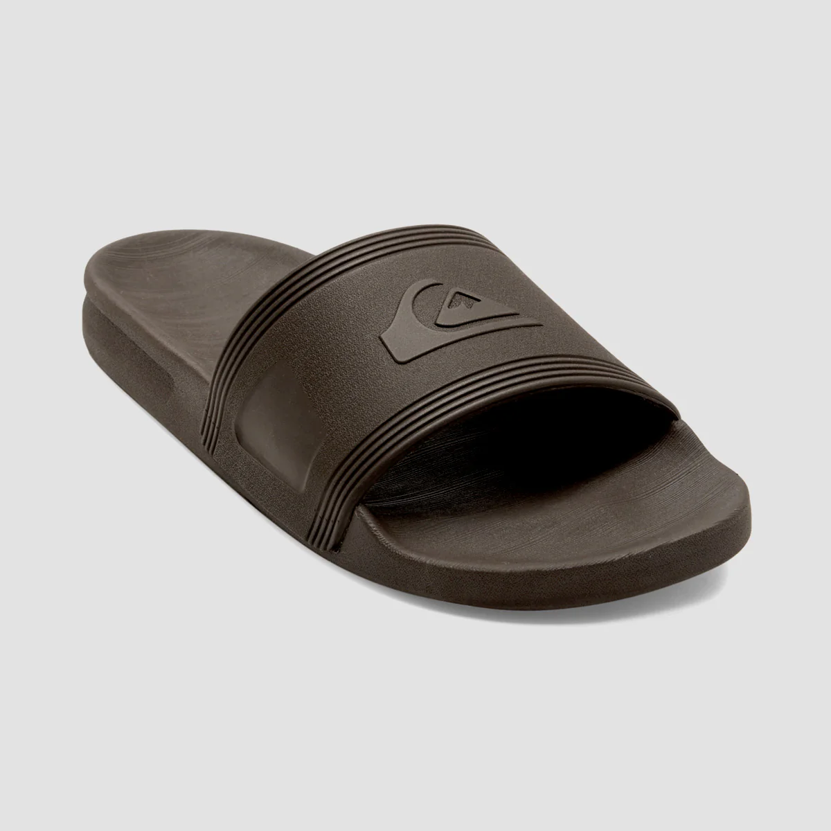 Quiksilver Dockyard Slide Sandals - Brown 1 - Image 2