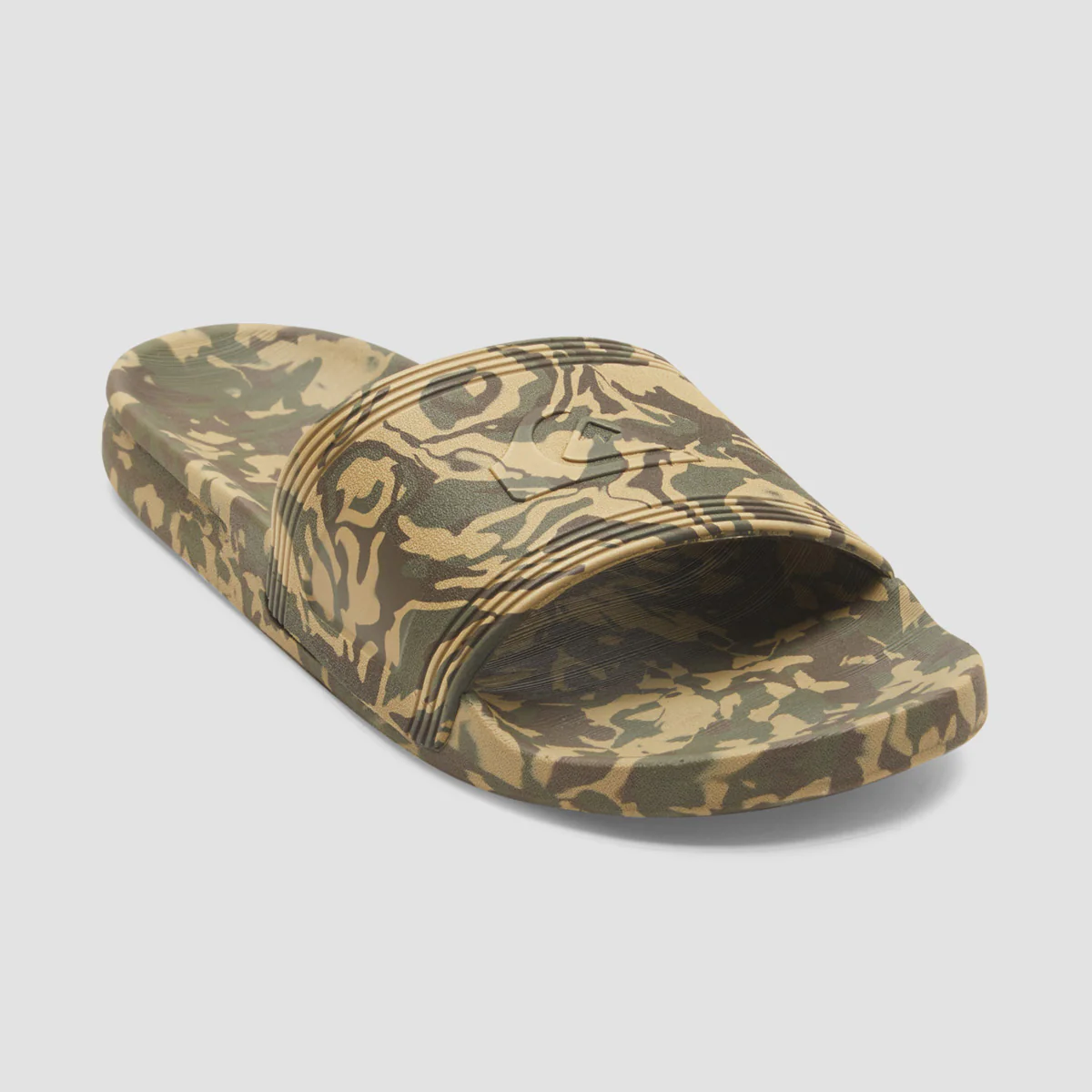 Quiksilver Dockyard Slide Sandals - Green 1 - Image 2