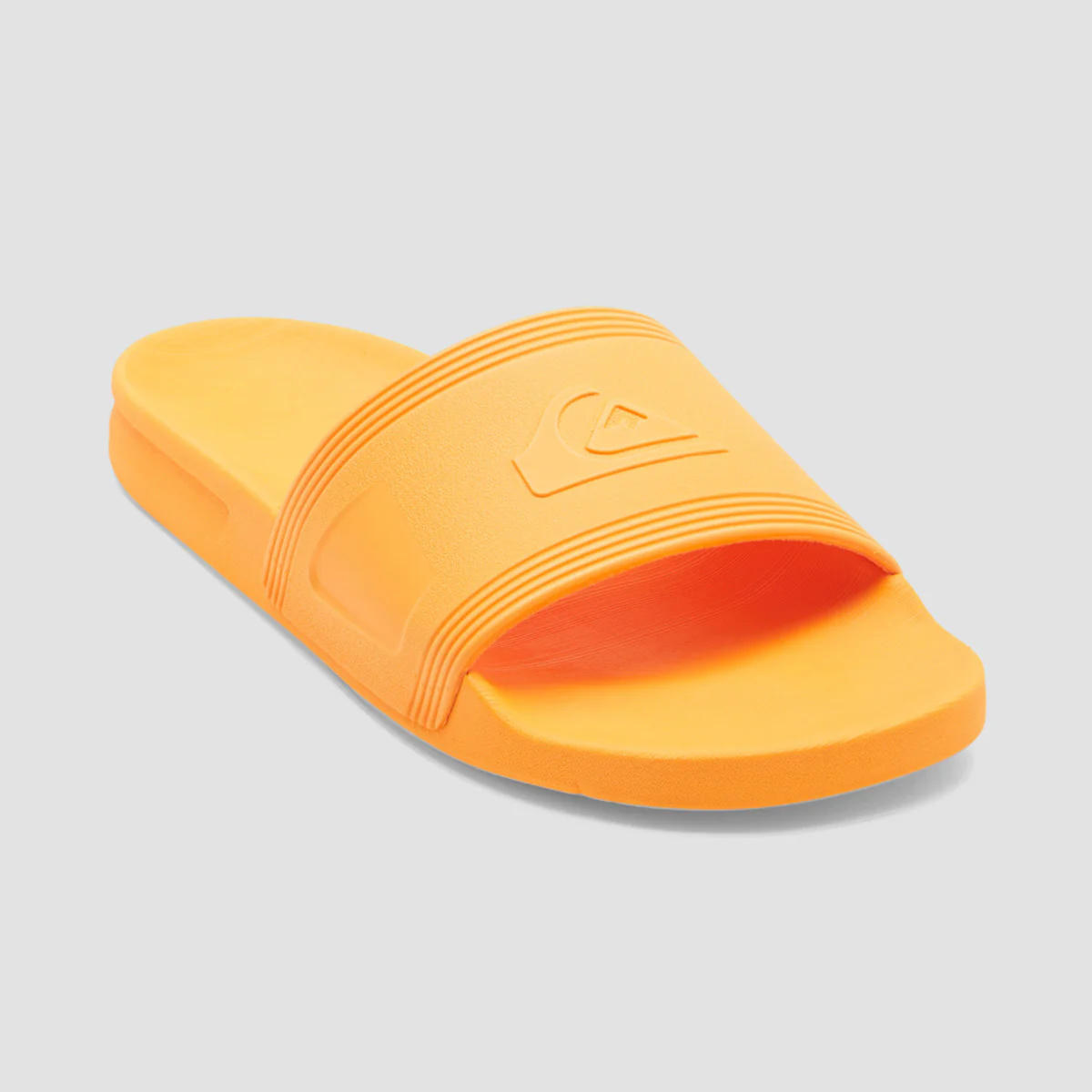 Quiksilver Dockyard Slide Sandals - Orange/Orange/Black - Image 2