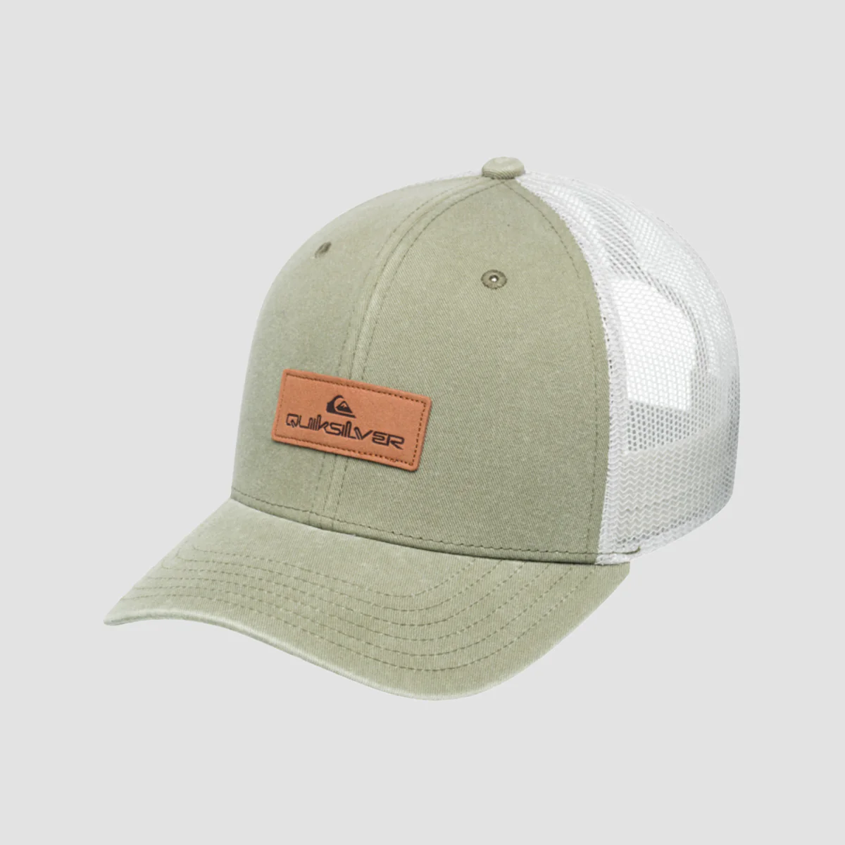 Quiksilver Down The Hatch Trucker Cap Aloe