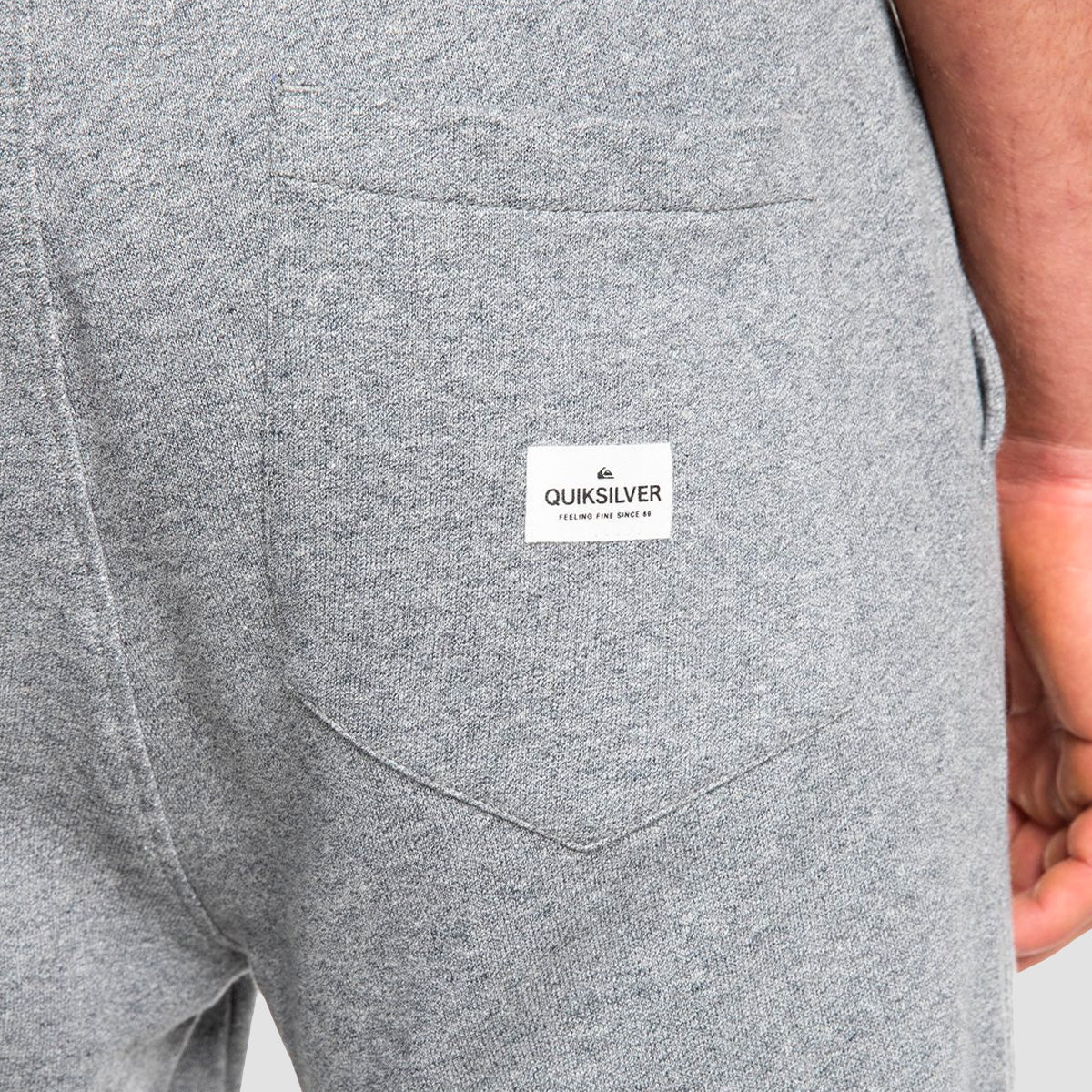 Quiksilver Essentials Sweatpants Light Grey Heather - Image 3