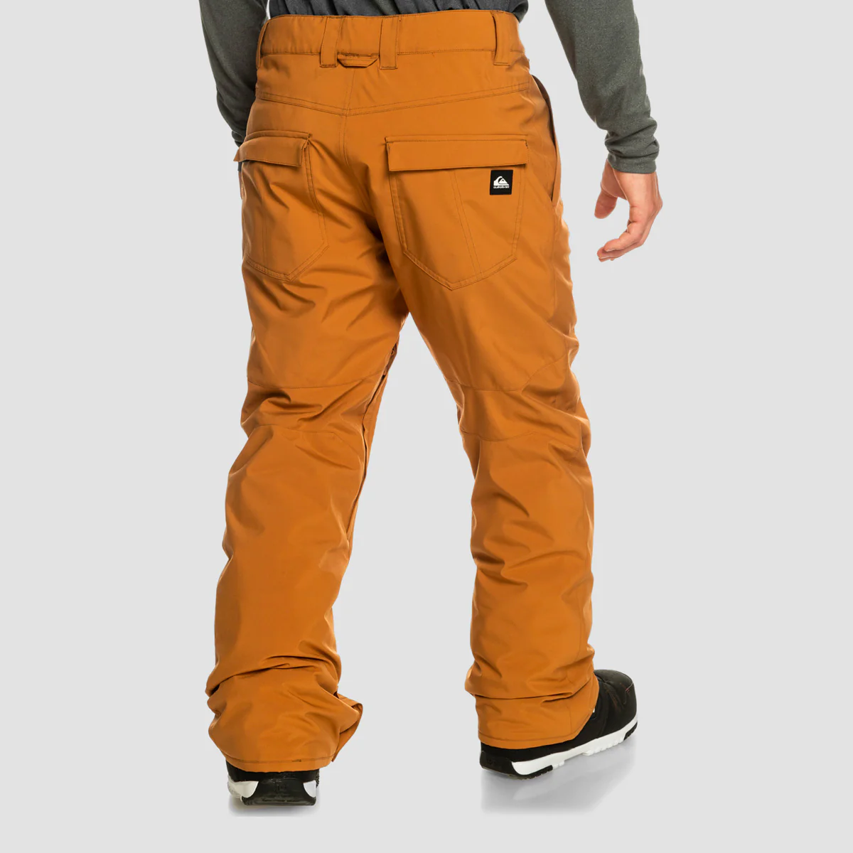Quiksilver Estate 10K Snow Pants Bone Brown - Image 2