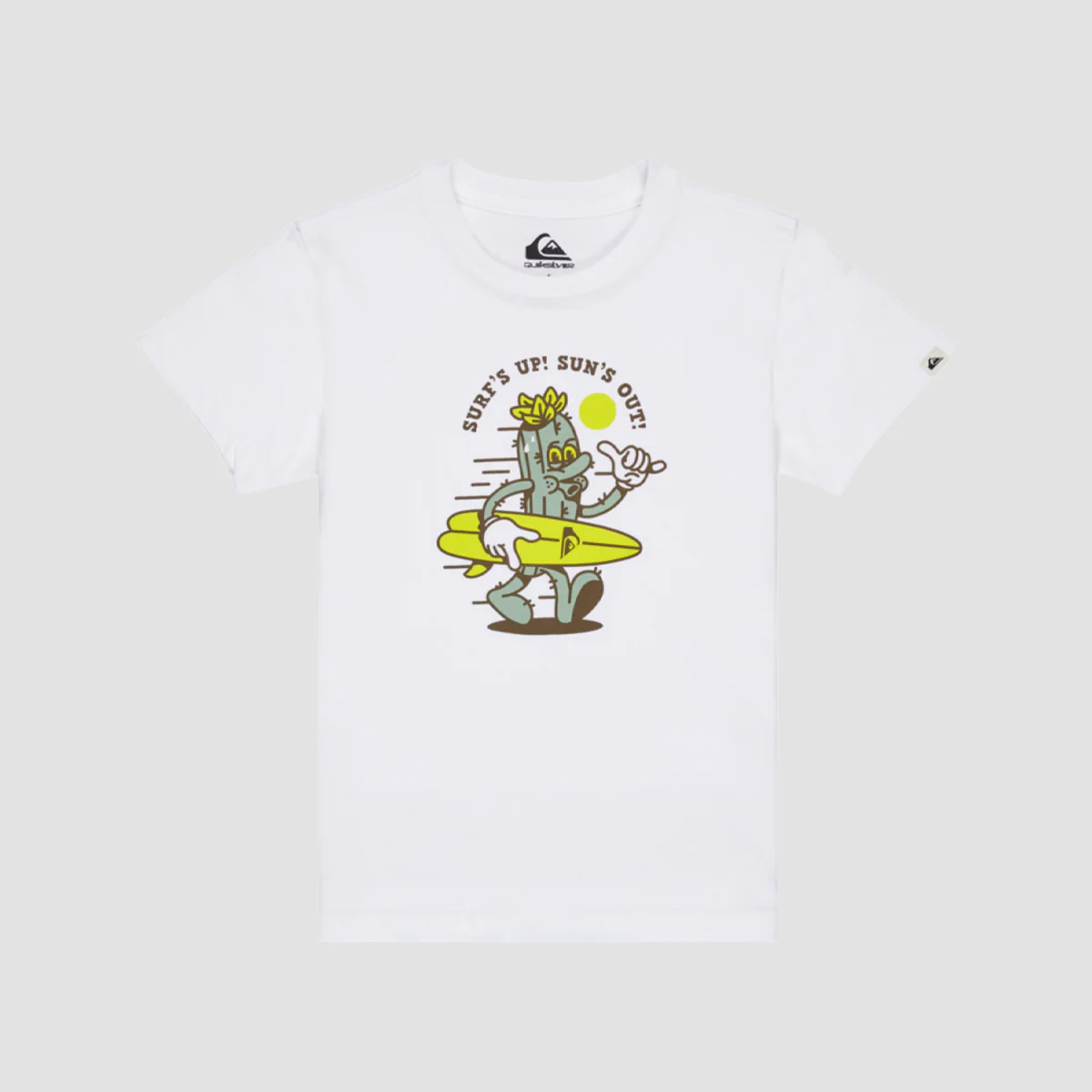 Quiksilver EV Gone Surfing T-Shirt White - Kids