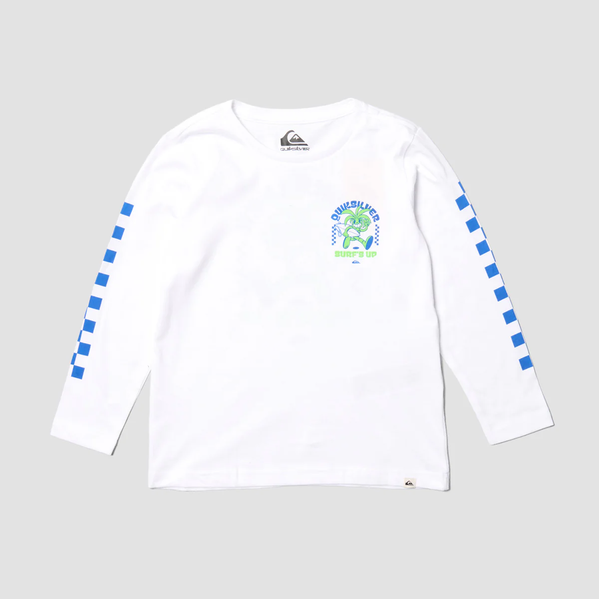 Quiksilver EV Surfs Longsleeve T-Shirt White - Kids