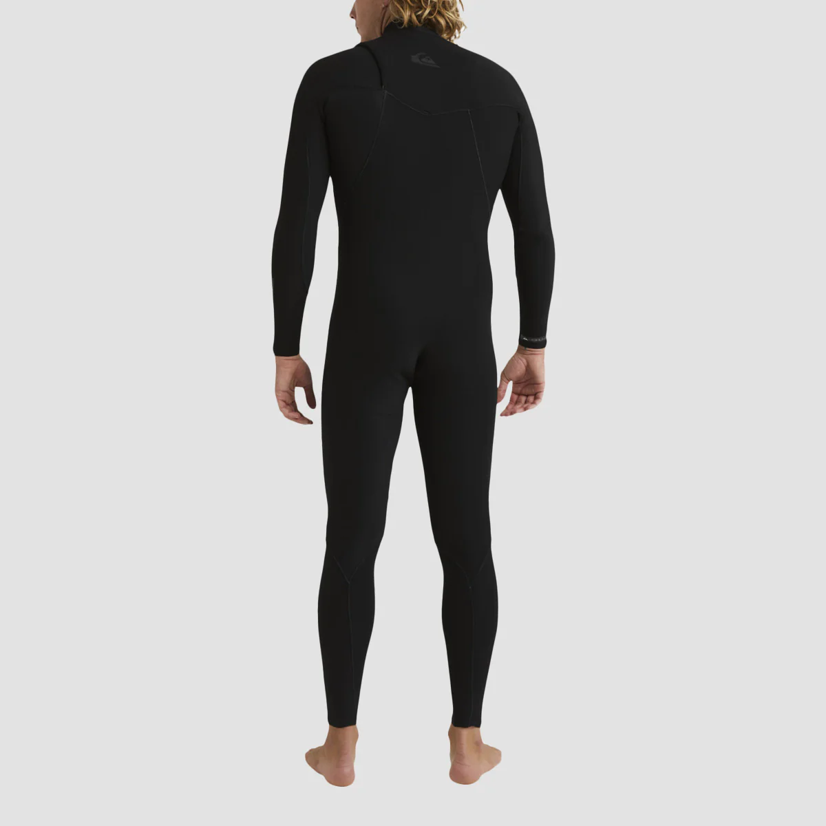 Quiksilver Everyday Sessions 4/3mm LFS Chest Zip Wetsuit Black - Image 2