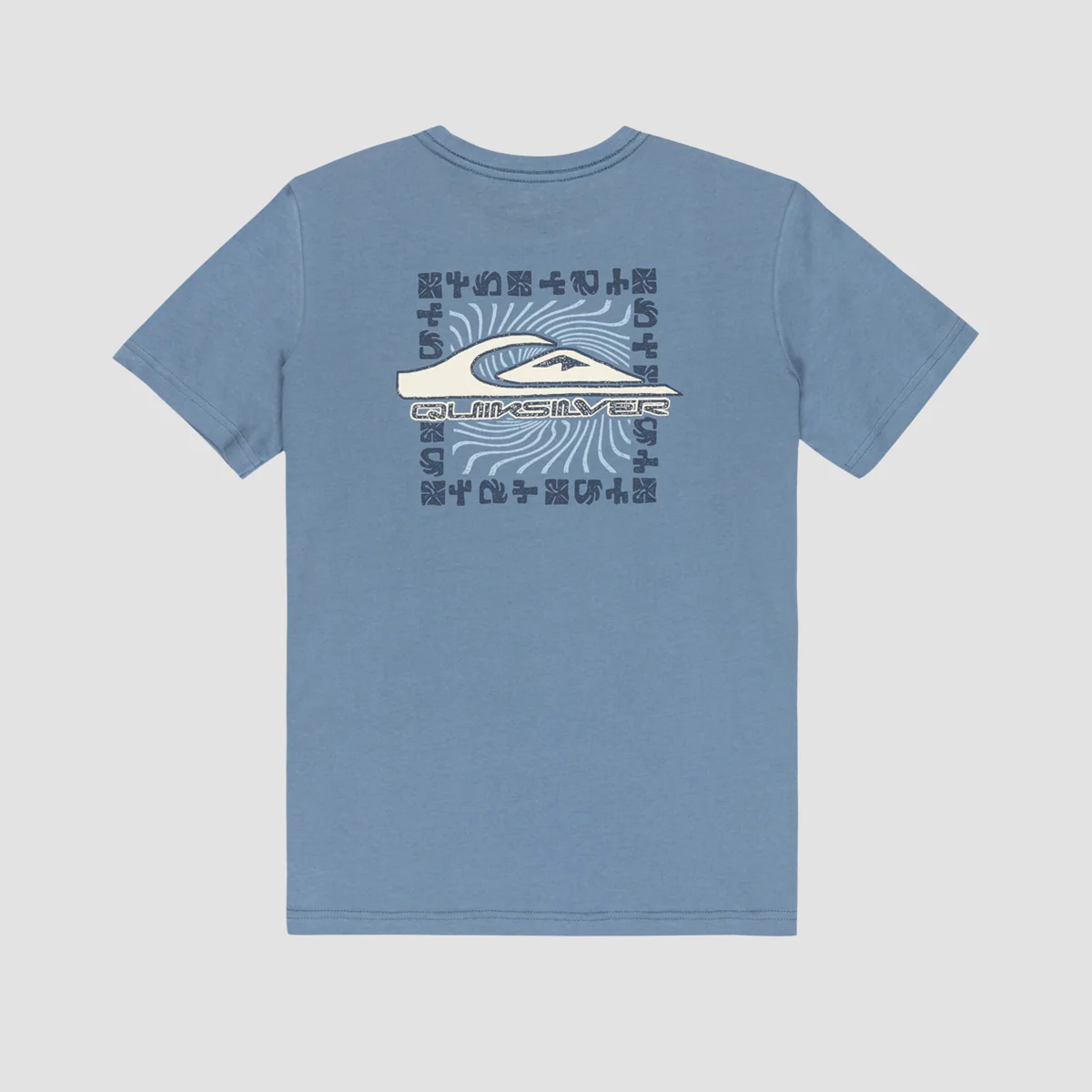 Quiksilver Evo Border Line T-Shirt China Blue - Kids - Image 2