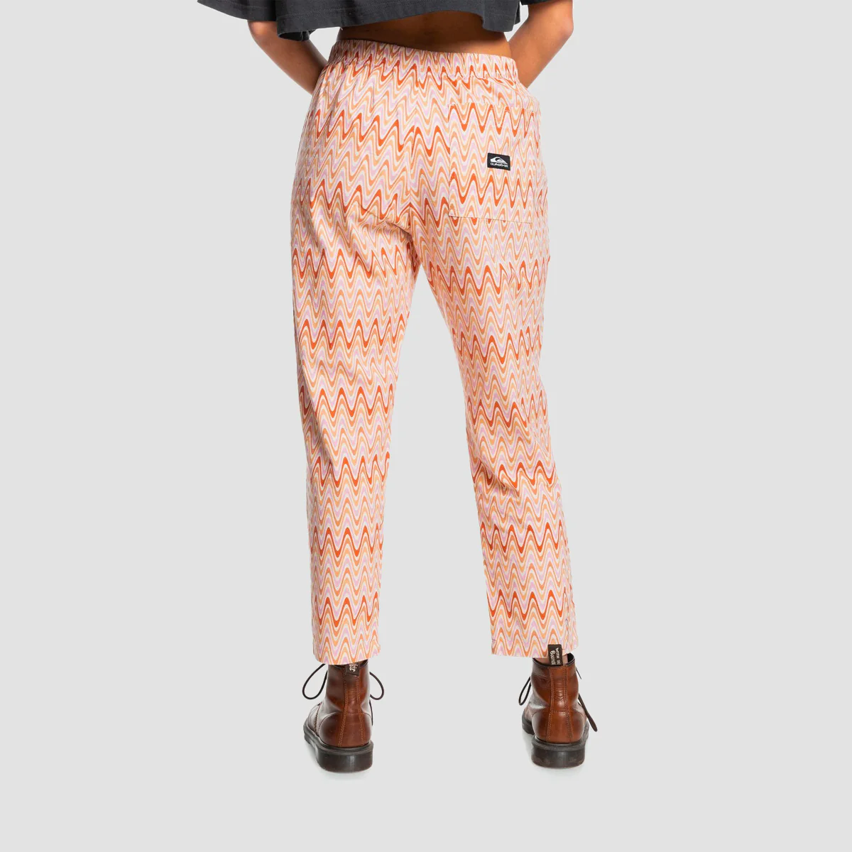 Quiksilver Great Influence Trousers Bleached Mauve Cosmic Ripp - Womens - Image 3