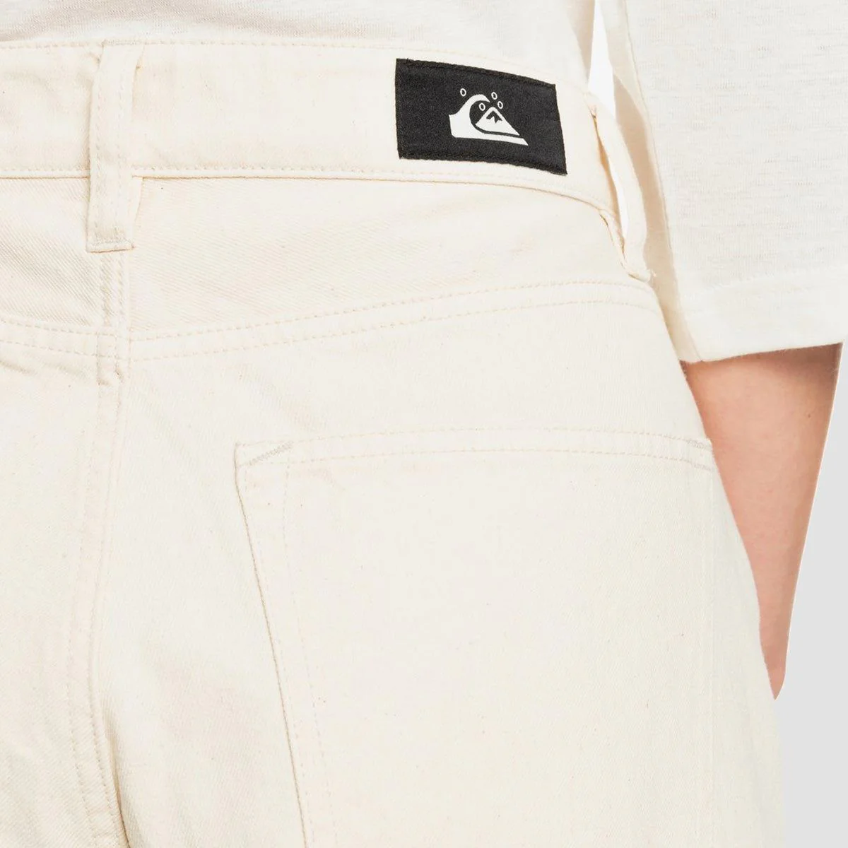 Quiksilver Infinity Time Organic Trousers Natural - Womens - Image 3