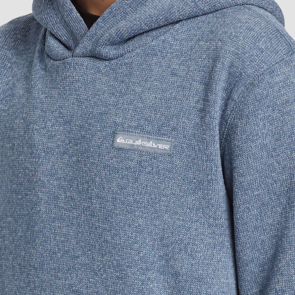 Quiksilver Keller Pullover Hoodie Flint Stone Heather - Kids - Image 2