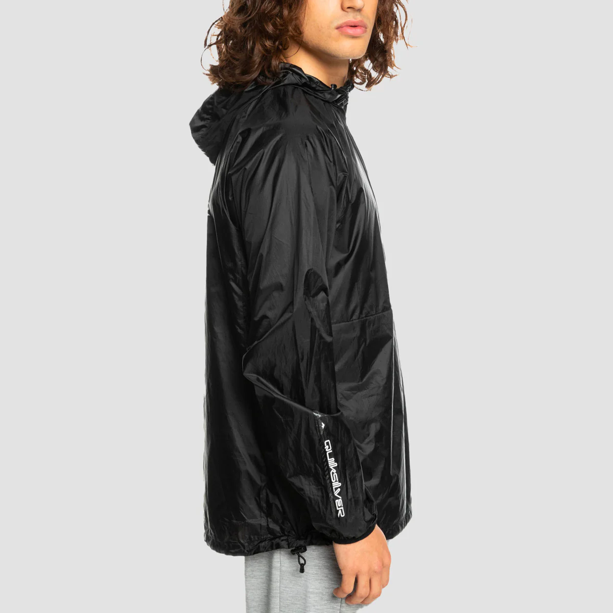 Quiksilver Lightweight Runner Shell Jacket Black - Image 2