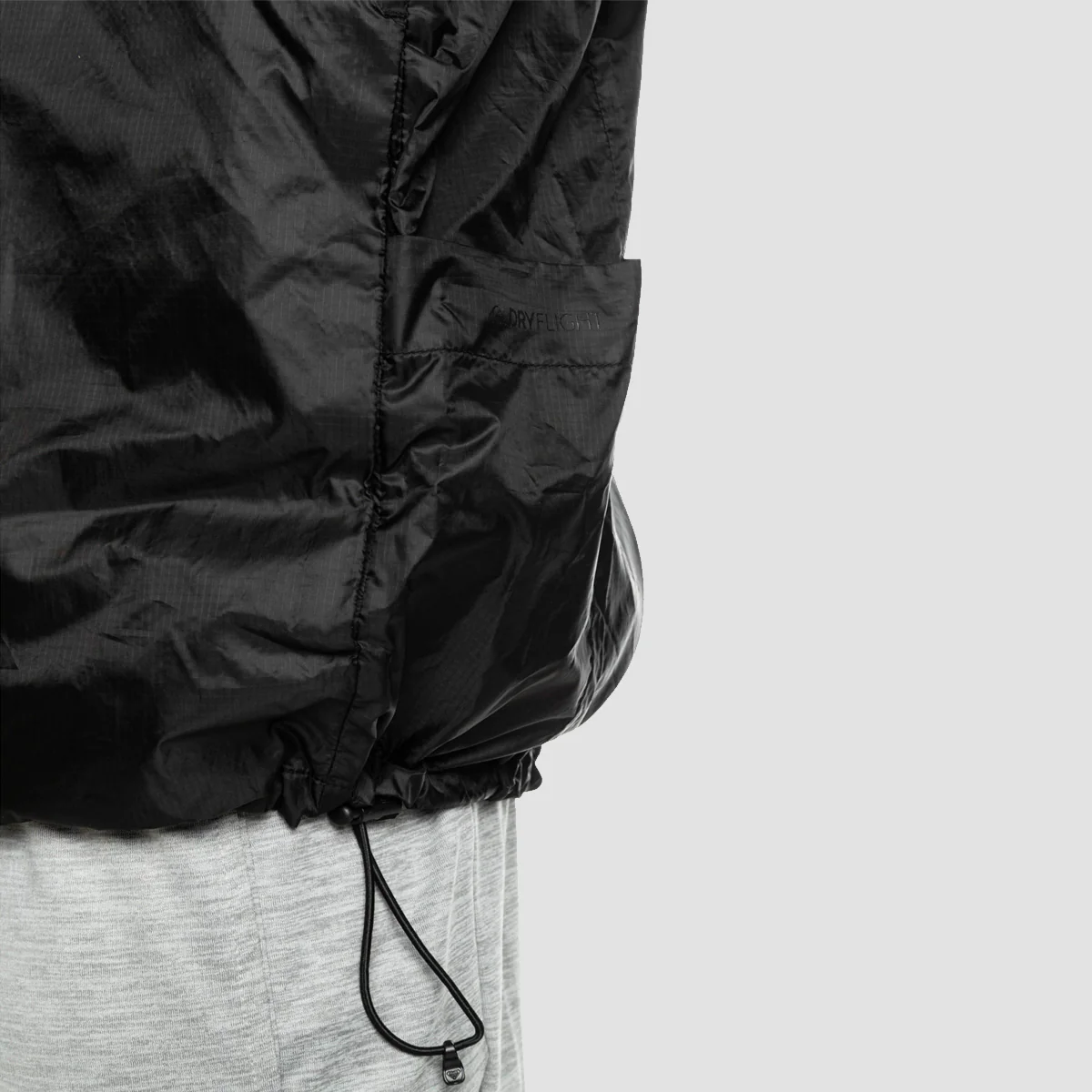 Quiksilver Lightweight Runner Shell Jacket Black - Image 5