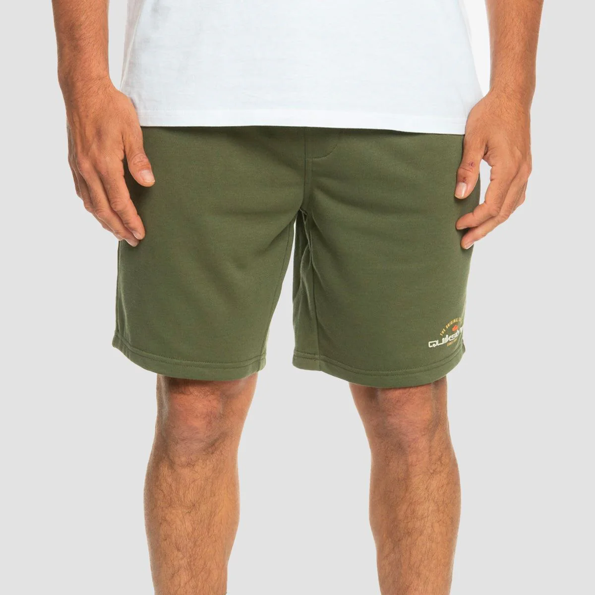 Quiksilver Local Surf Sweat Shorts Four Leaf Clover