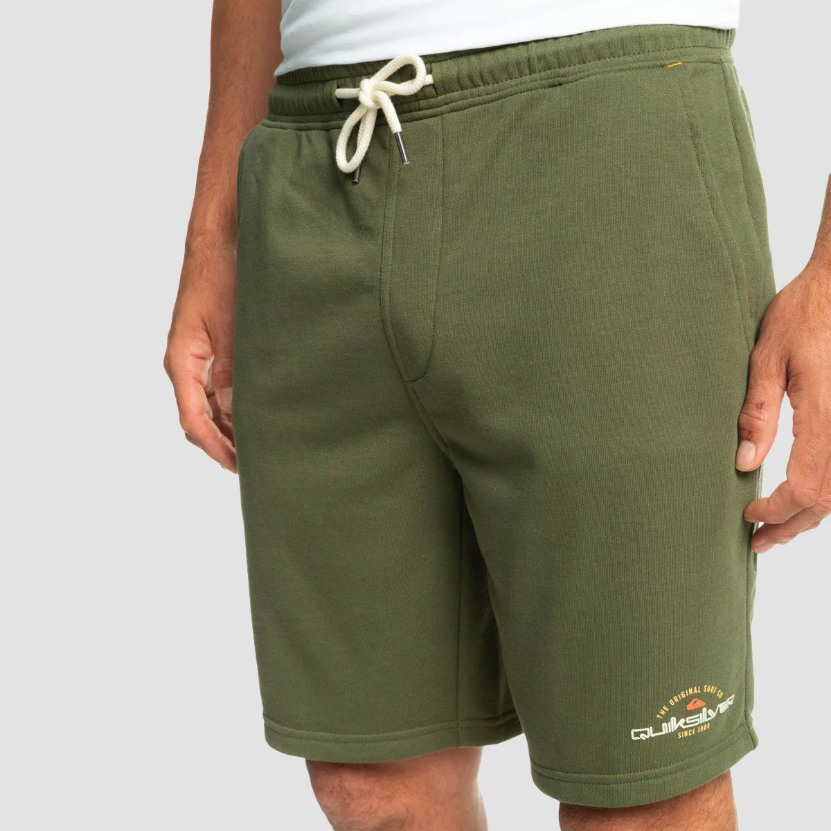 Quiksilver Local Surf Sweat Shorts Four Leaf Clover - Image 3