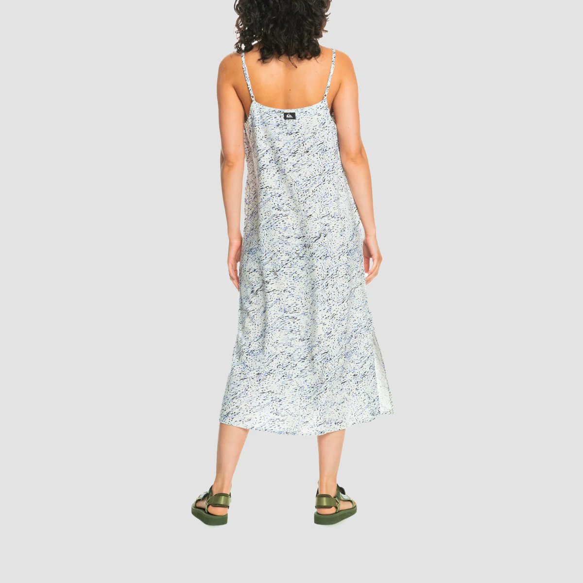 Quiksilver Long Summer Slip Dress Hydrangea Animinimal - Womens - Image 3