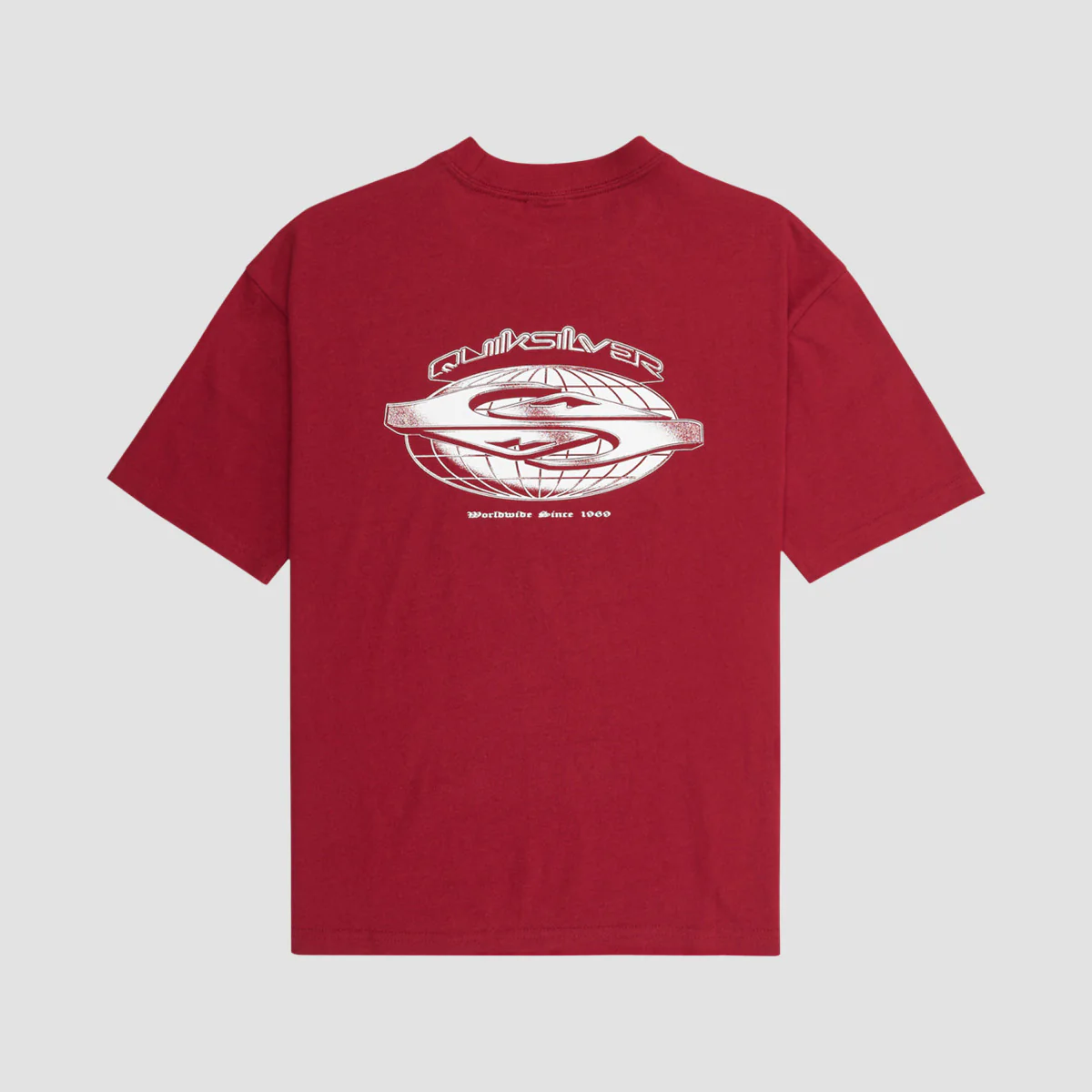 Quiksilver Mercury Worldwide T-Shirt Biking Red - Kids - Image 2