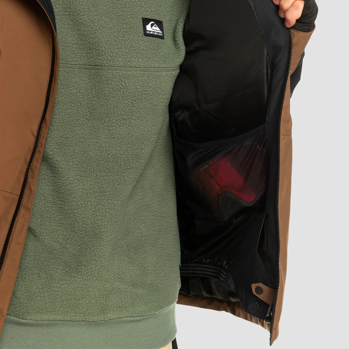 Quiksilver Mission Block 10K Snow Jacket Cub - Image 3