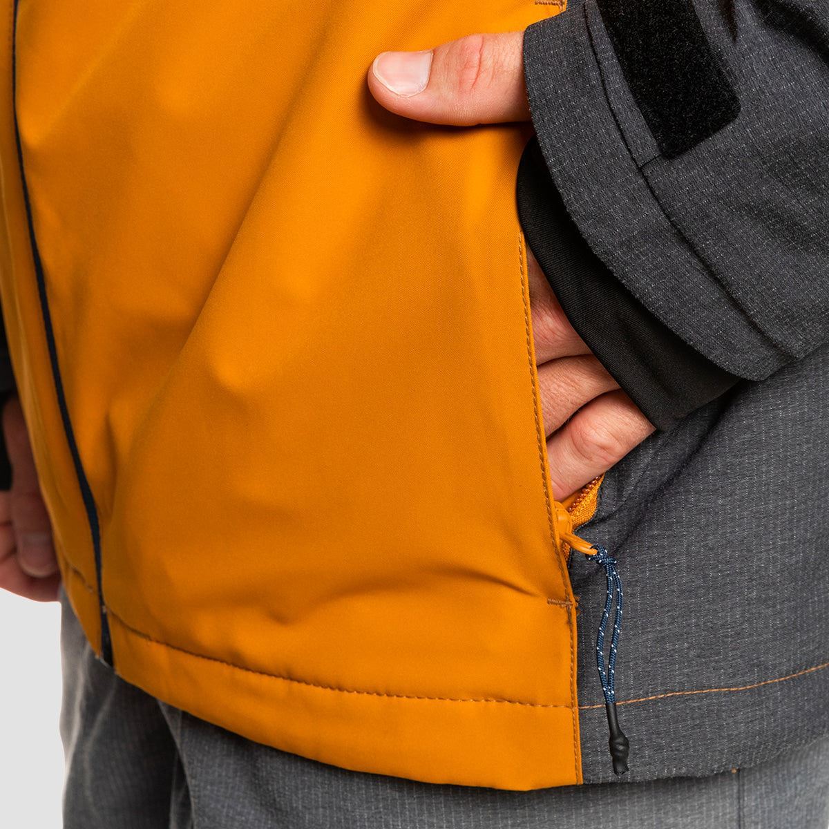 Quiksilver Mission Plus 10K Snow Jacket Buckthorn Brown - Image 7