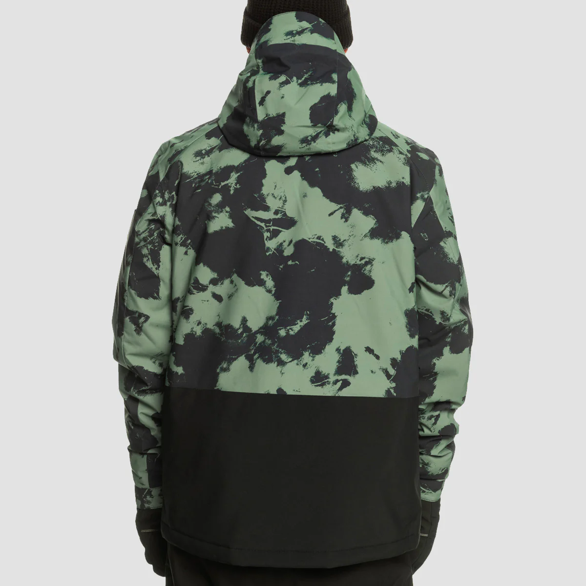 Quiksilver Mission Printed Block 10K Snow Jacket Tye Dye Laurel Wreath - Image 2