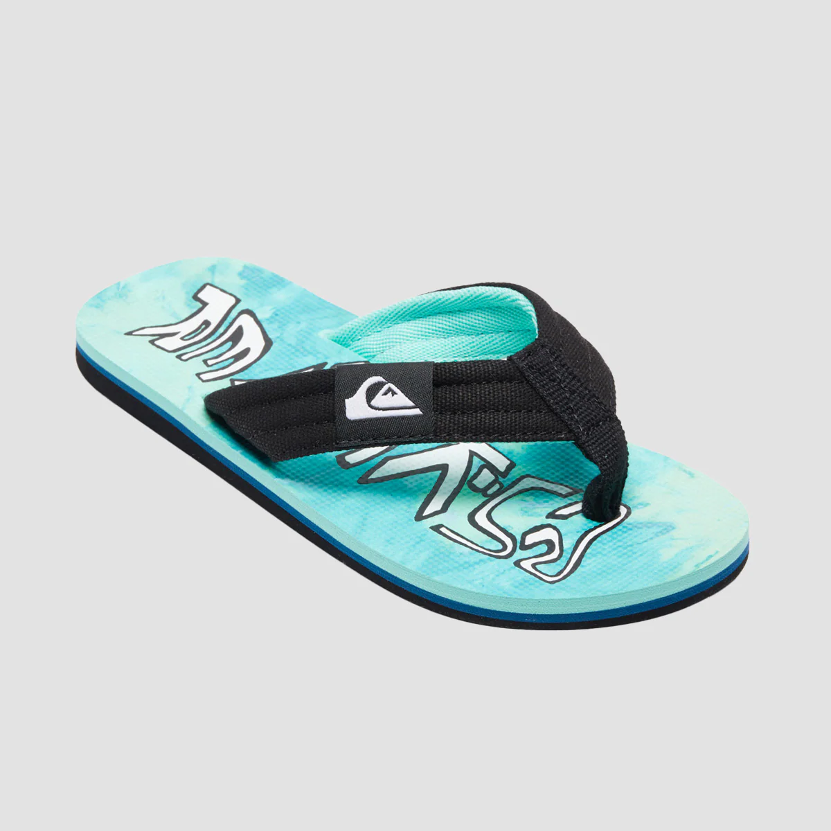 Quiksilver Molokai Layback Sandals Green/Blue/Yellow - Kids - Image 3