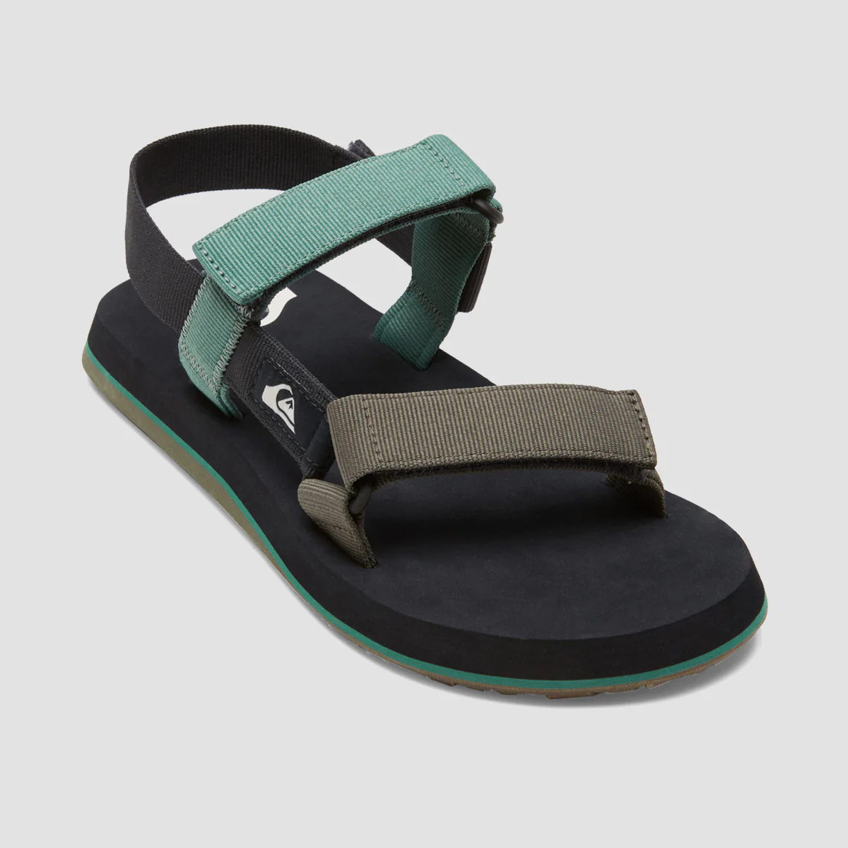 Quiksilver Monkey Caged II Sandals - Green 2 - Image 2