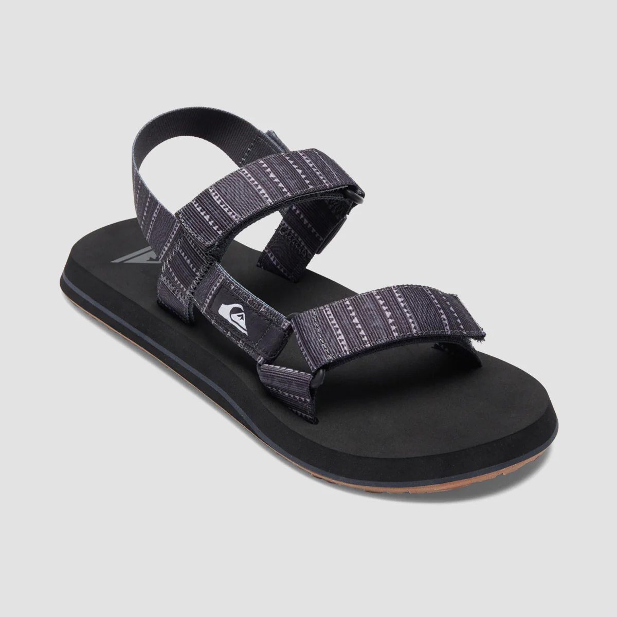 Quiksilver Monkey Caged II Sandals - Grey/Grey/Black - Image 2