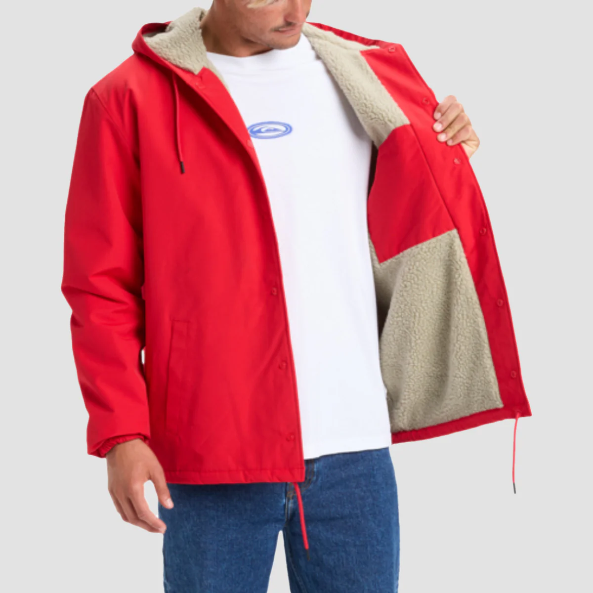 Quiksilver Rain Cloud 3K Jacket Salsa - Image 2