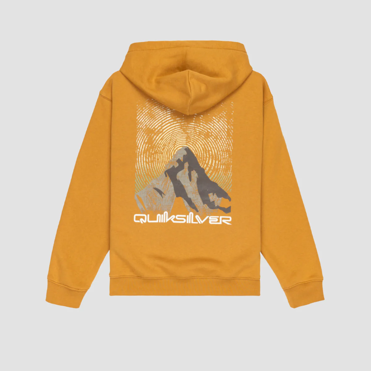 Quiksilver Salt Water Graphic Pullover Hoodie Almond - Kids - Image 2
