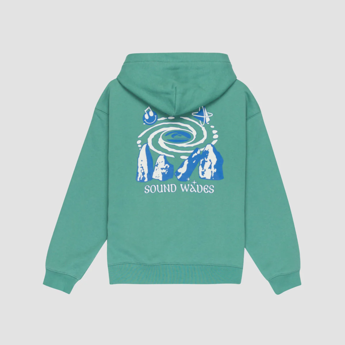 Quiksilver Salt Water Graphic Pullover Hoodie Deep Sea - Kids - Image 2