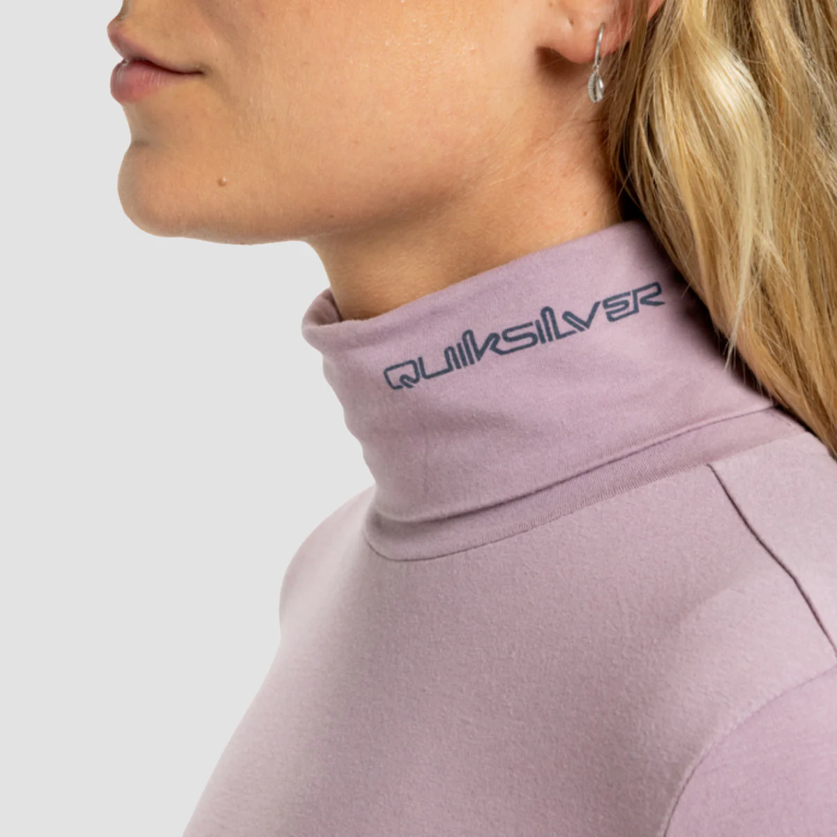 Quiksilver Saujana Turtle Neck Longsleeve T-Shirt Elderberry - Womens - Image 2