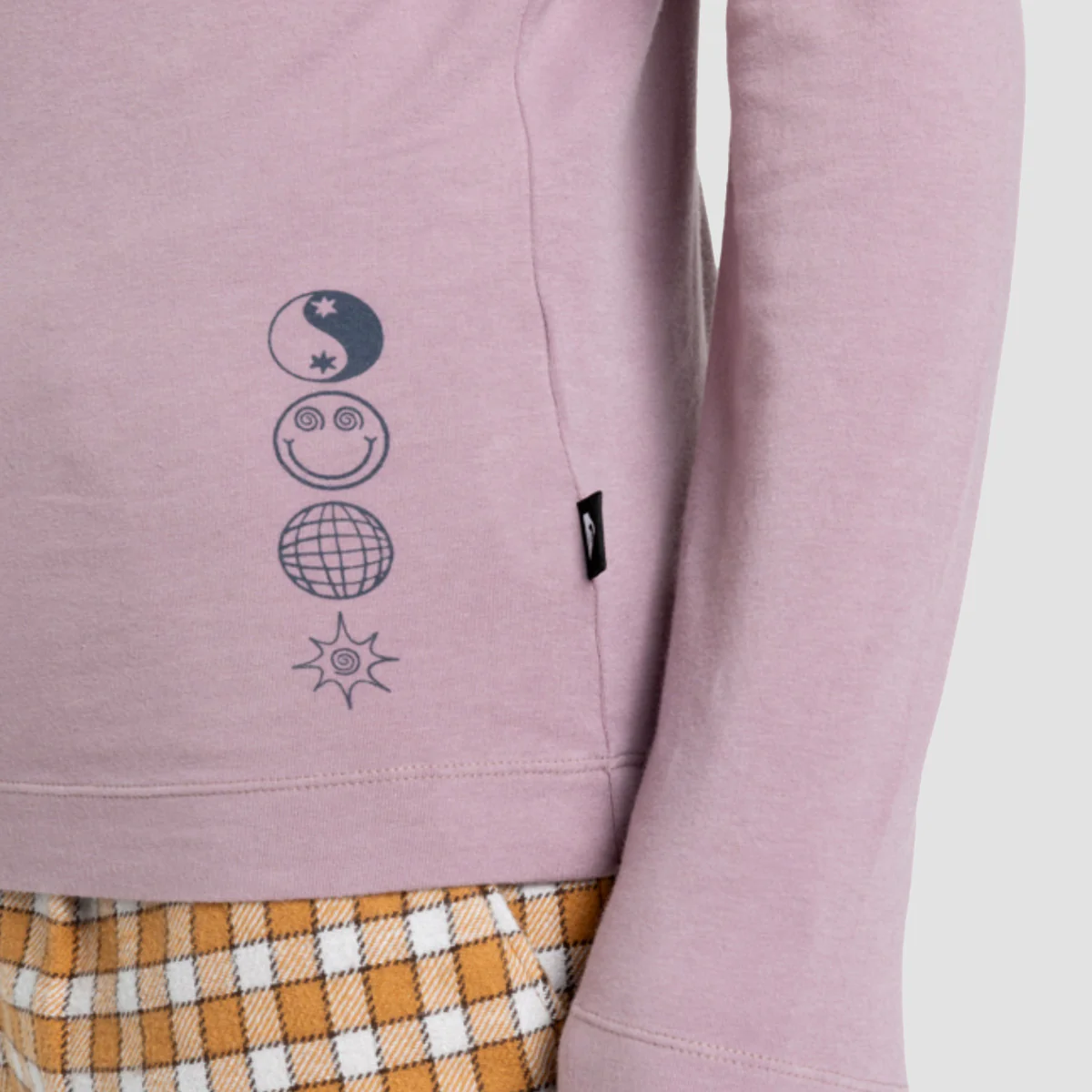 Quiksilver Saujana Turtle Neck Longsleeve T-Shirt Elderberry - Womens - Image 3