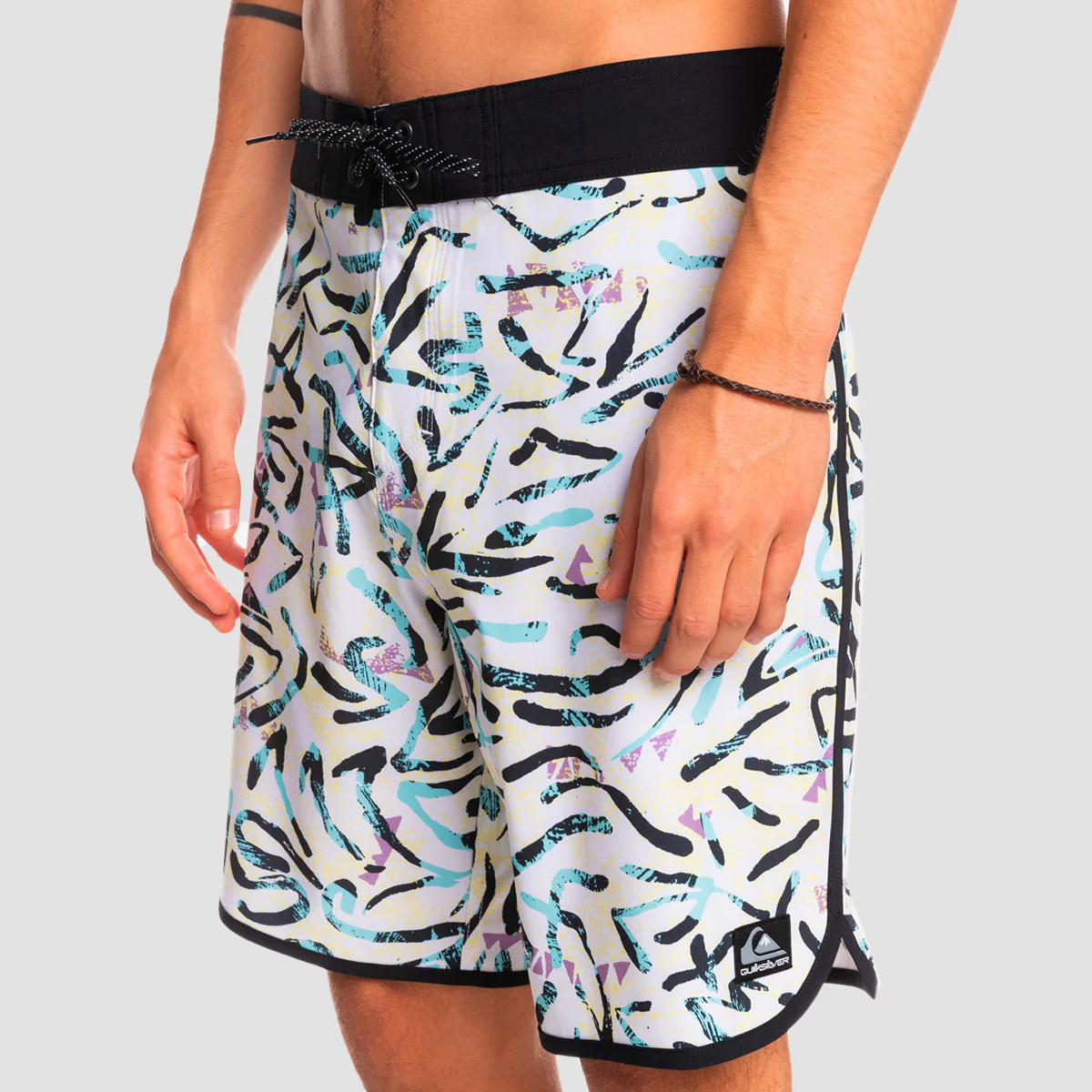 Quiksilver Surfsilk Scallop 19" Boardshorts White - Image 2