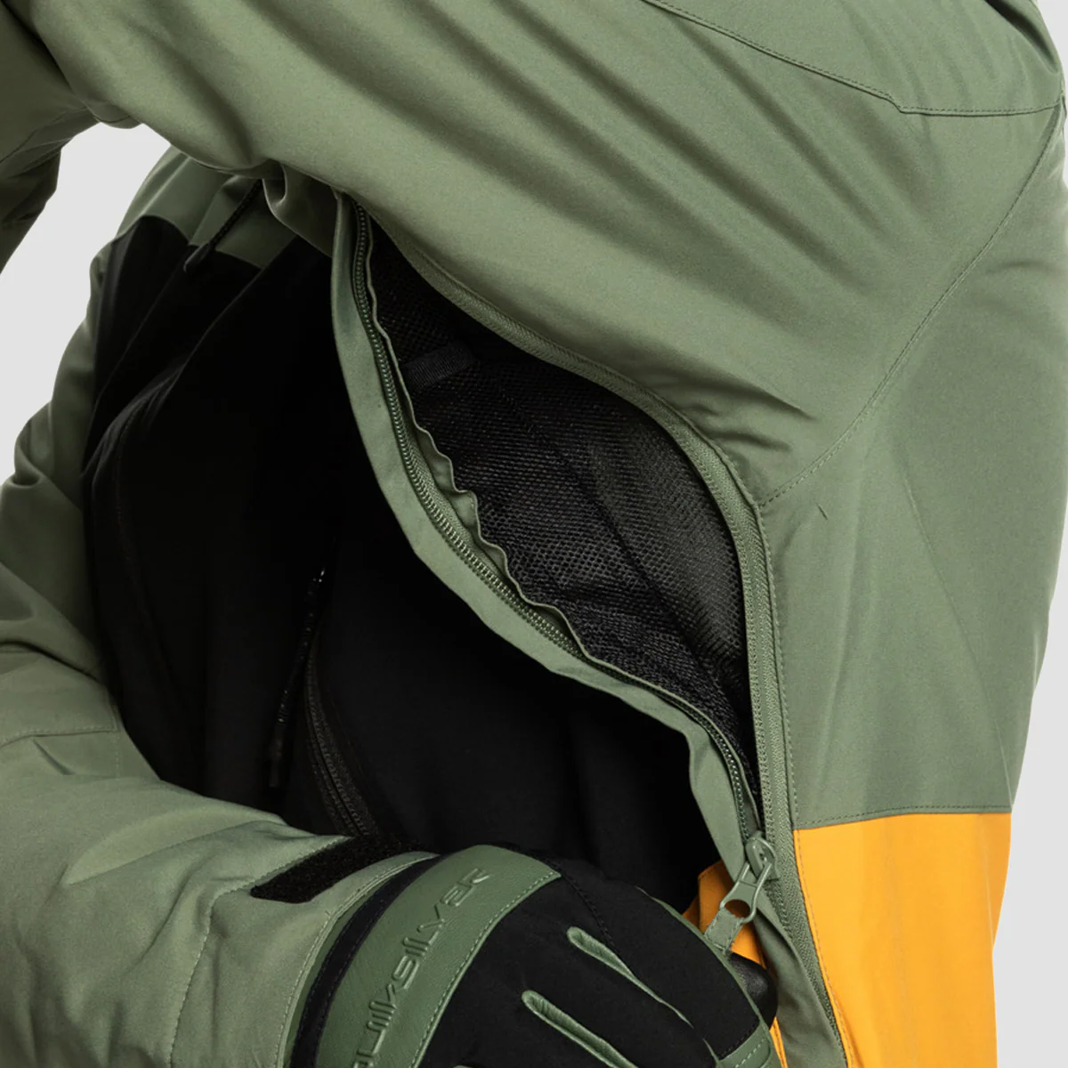 Quiksilver Sycamore 10K Snow Jacket Laurel Wreath - Image 4