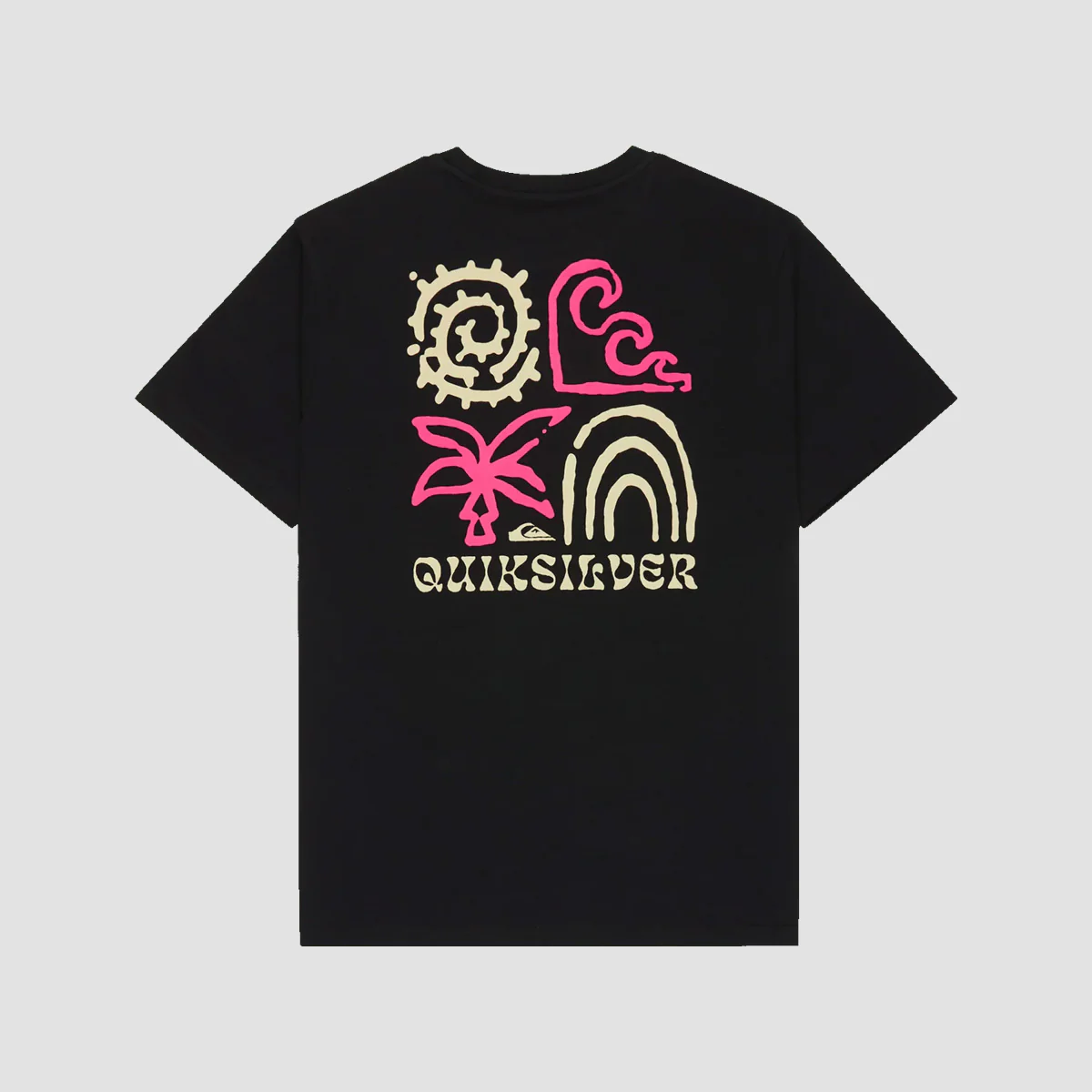 Quiksilver Tap In T-Shirt Black - Image 2