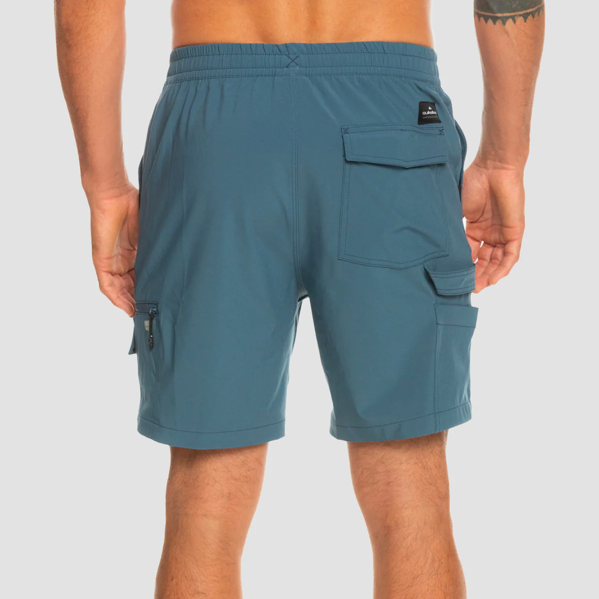 Quiksilver Taxer Cargo 18" Amphibian Boardshorts Bering Sea - Image 2