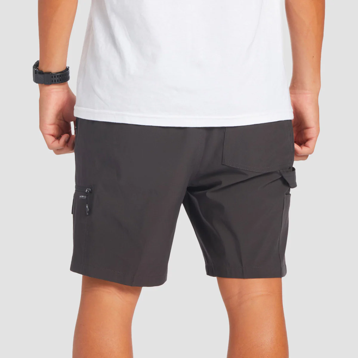 Quiksilver Taxer Cargo 18" Amphibian Boardshorts Tarmac - Image 2
