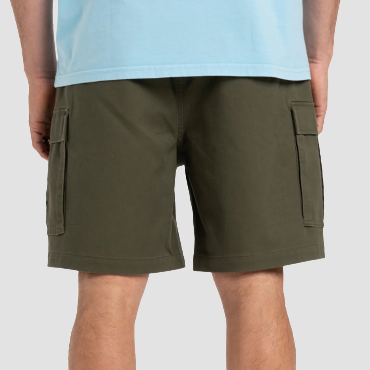 Quiksilver Taxer Cargo Shorts Grape Leaf - Image 3