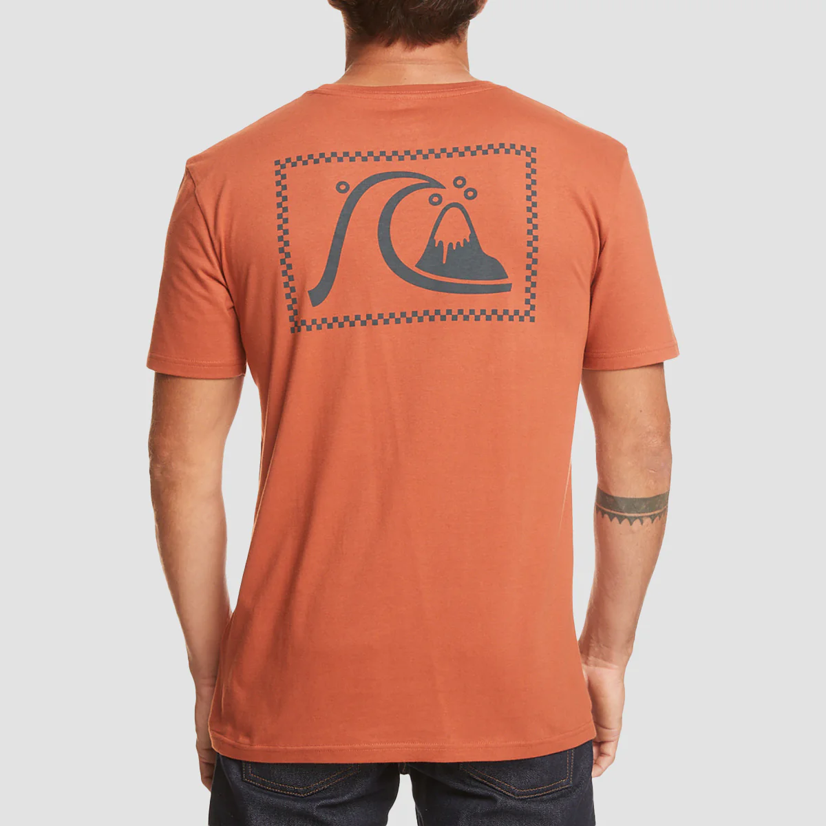 Quiksilver The Original T-Shirt Baked Clay - Image 2