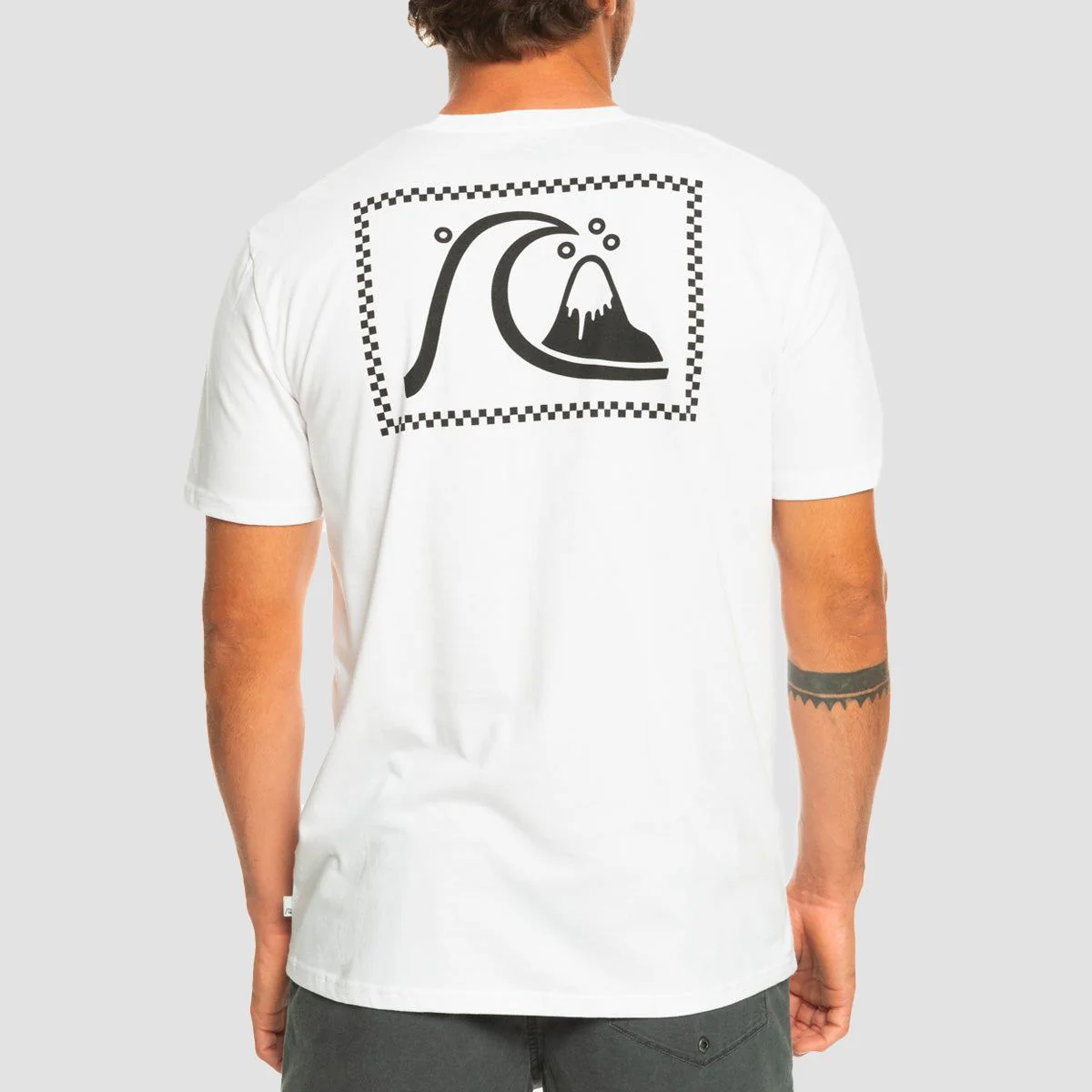 Quiksilver The Original T-Shirt White - Image 2