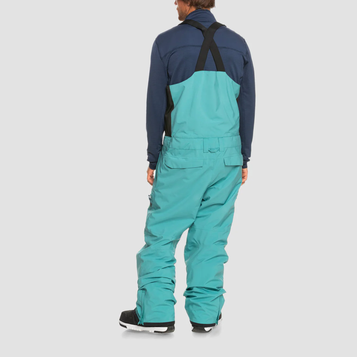 Quiksilver Utility Snow Bib Pants Brittany Blue - Image 2