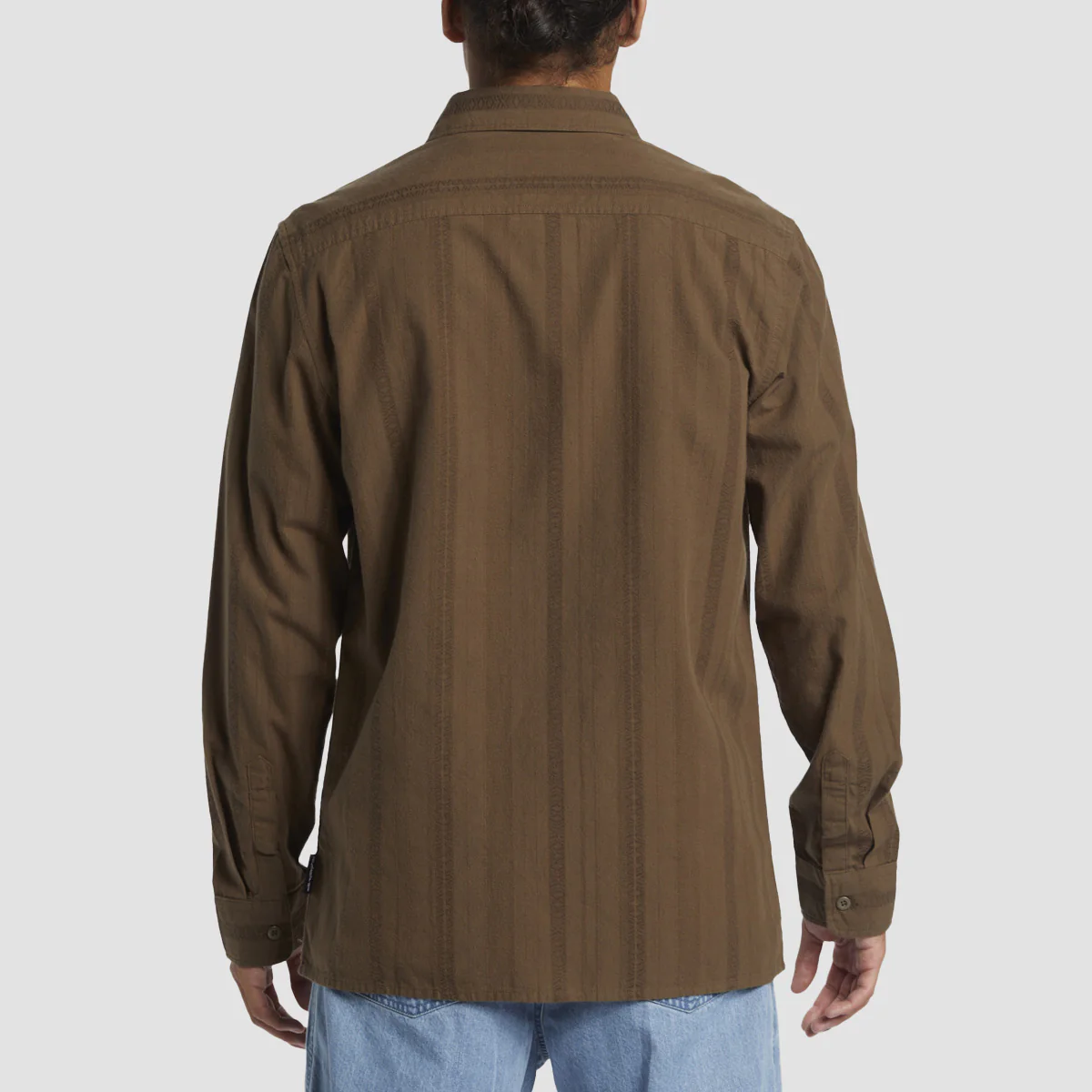 Quiksilver Waverly Longsleeves Shirt Canteen - Image 2