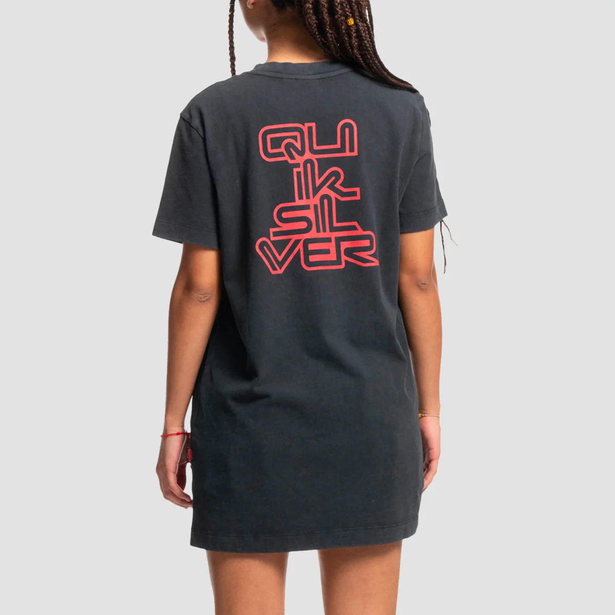 Quiksilver x Stranger Things Upside Down Tee Dress Black - Womens - Image 2