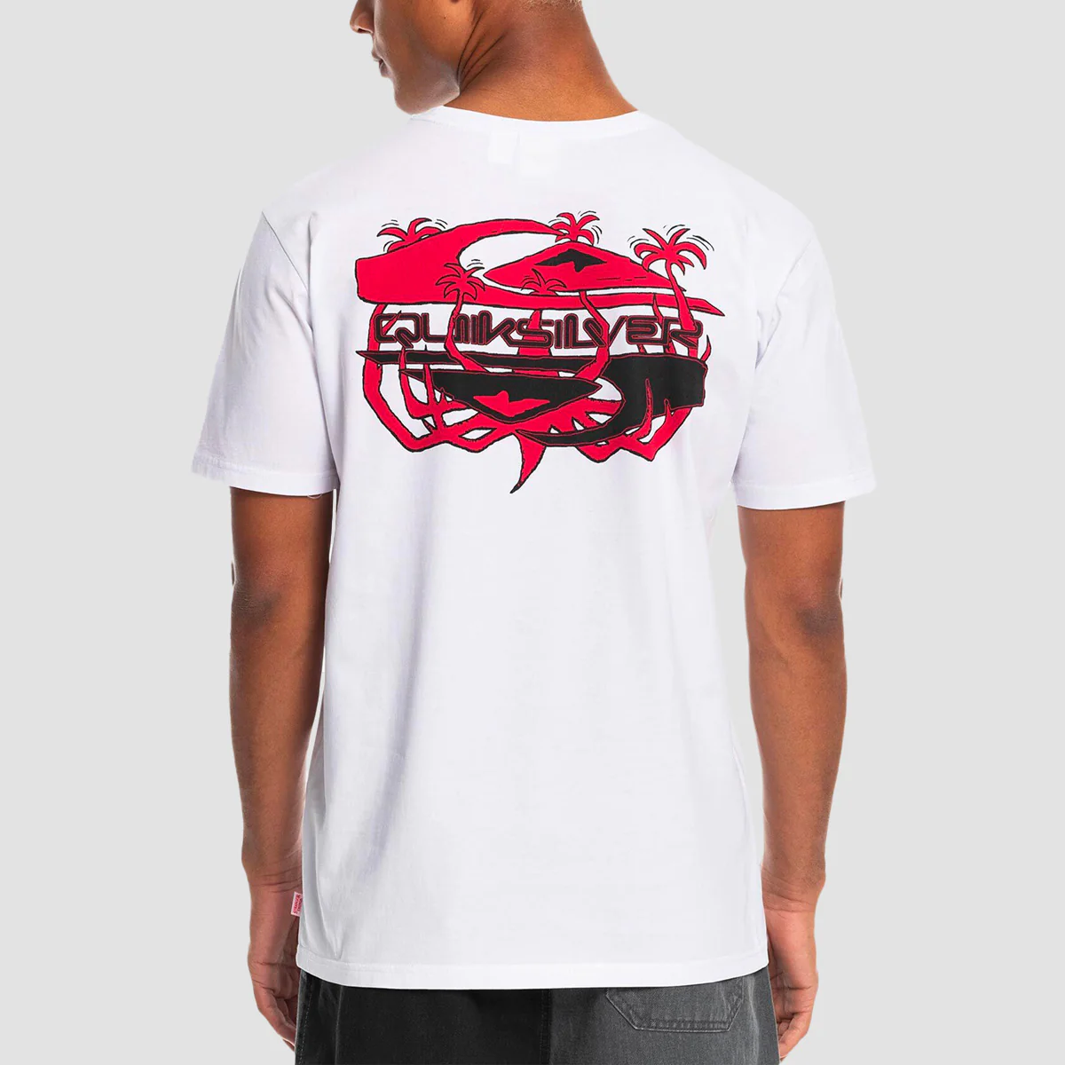 Quiksilver x Stranger Things Vecnas Lair T-Shirt White - Image 2