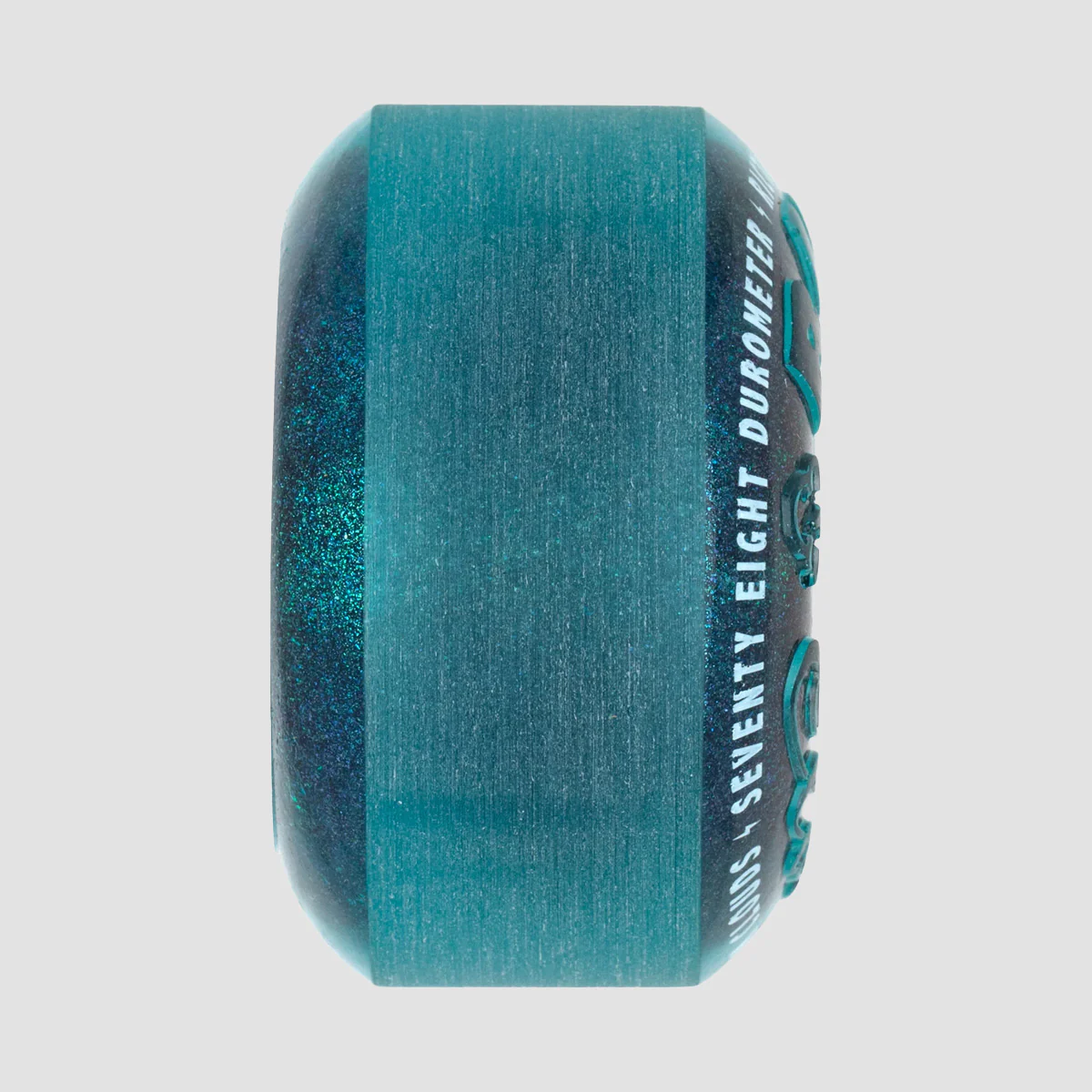 Ricta Clouds 78a Skateboard Wheels Iridescent Blue 57mm - Image 3