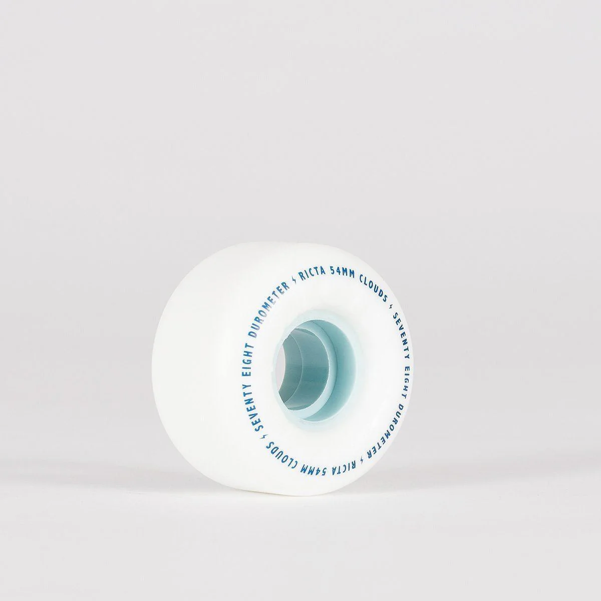 Ricta Clouds 78a Skateboard Wheels White/Blue 54mm - Image 3