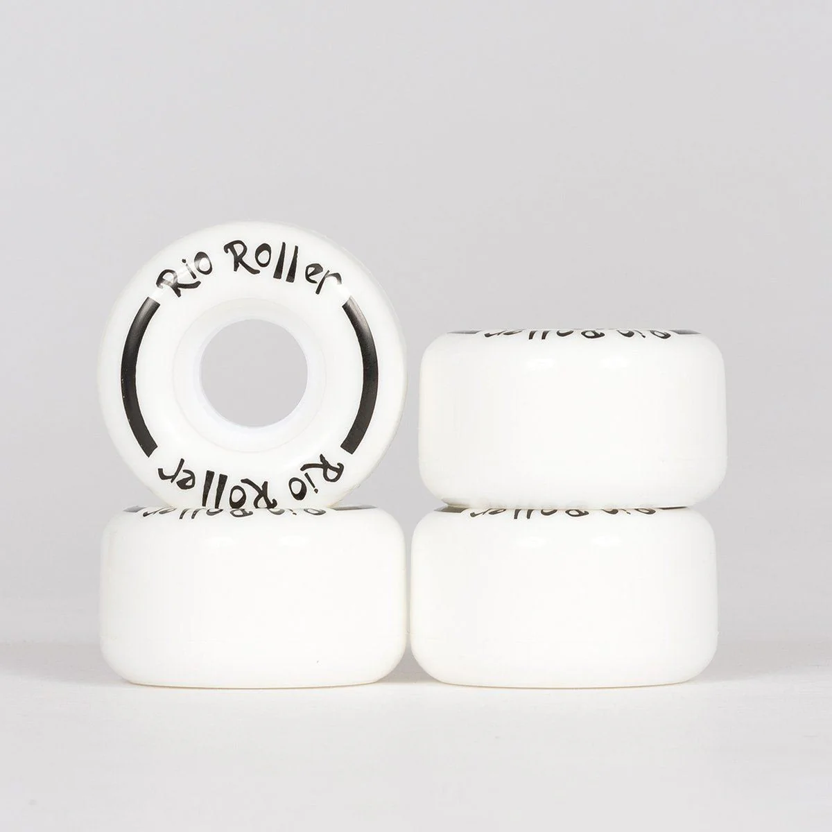 Rio Roller Coaster Wheels x4 White 58mm