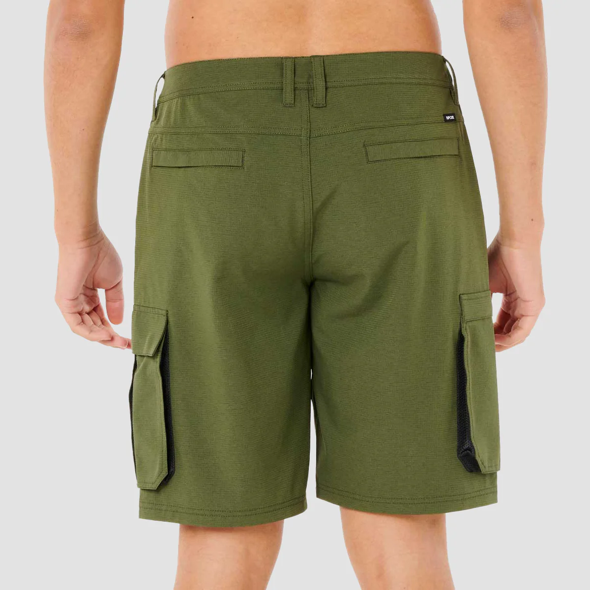 Rip Curl Boardwalk Classic Surf Cargo Shorts Dark Olive - Image 2