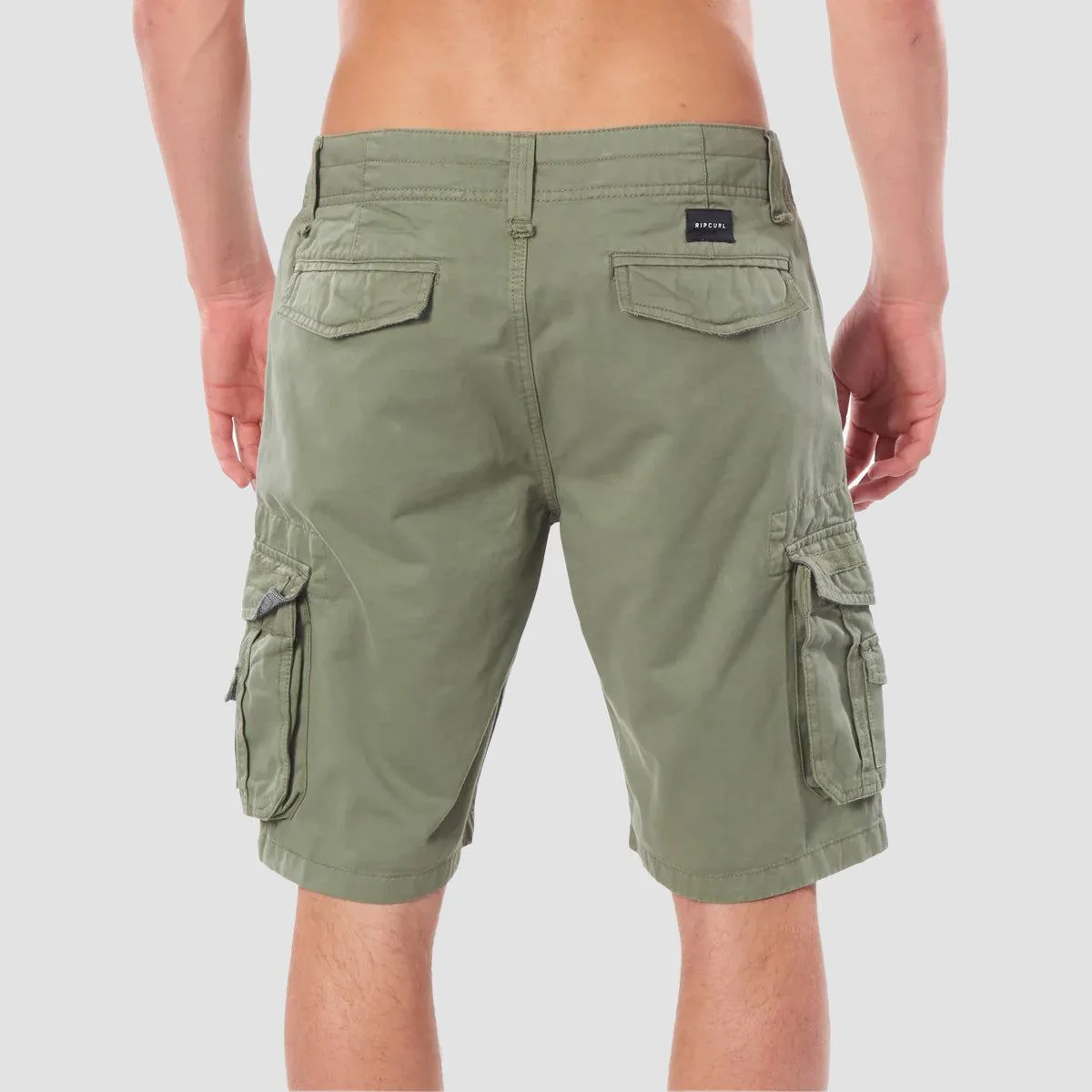 Rip Curl Classic Surf Trail Cargo Shorts Mid Green - Image 2